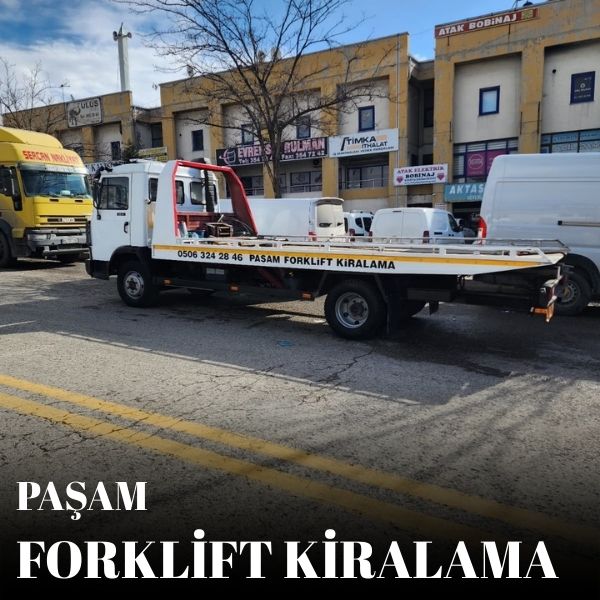 Ankara Demirtepe forklift kiralama firması yük taşıma operasyonu